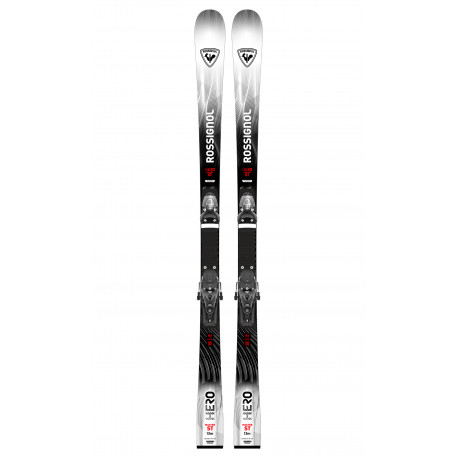 SKI HERO MASTER LT R22 + SPX 14 ROCKERACE GW SILVER RED
