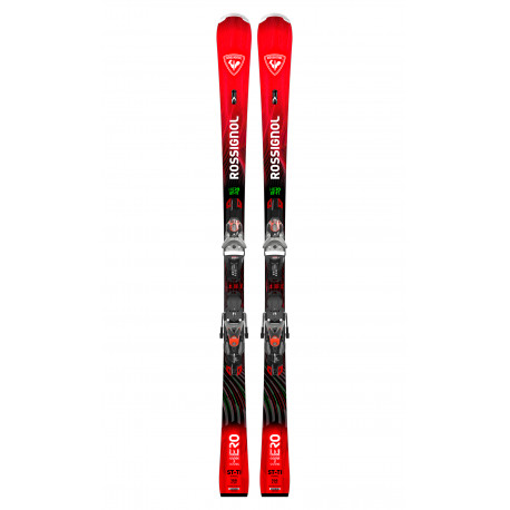 SKI HERO ST TI + NX 12 KONECT GW B80 SILVER RED