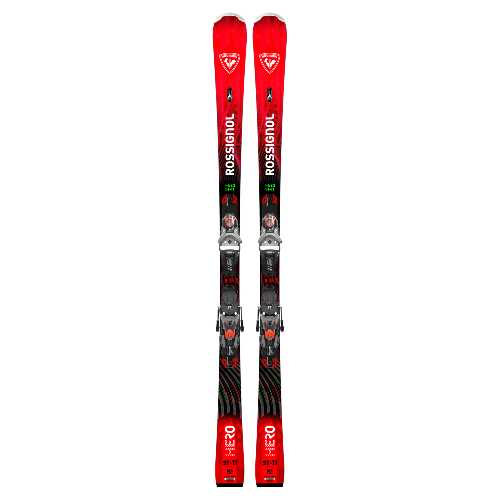 SKI HERO ST TI + SPX 14 KONECT GW B80 SILVER RED