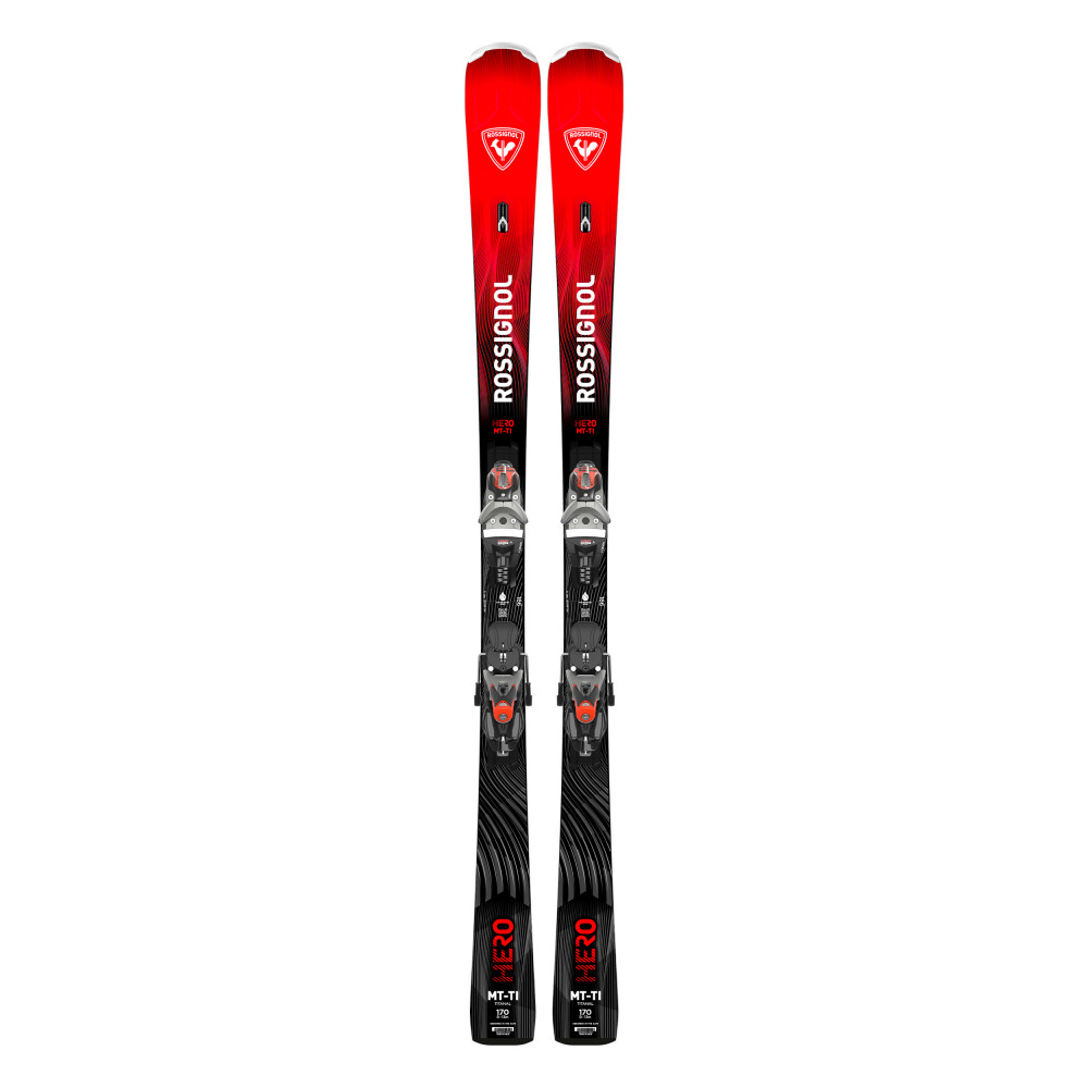 SKI HERO MT TI CAM + SPX 12 KONECT GW B80 SILVER RED