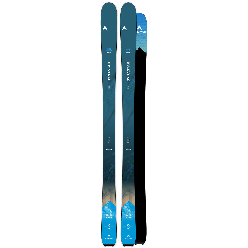 SKI M-TOUR 85 + BINDINGS SALOMON BACKLAND PURE BLACK/GUNMETAL