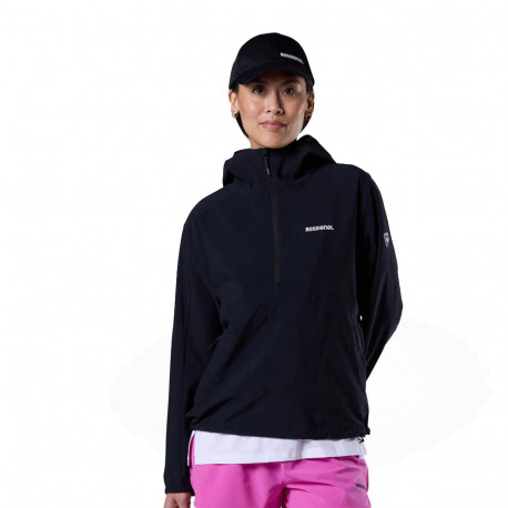 GIACCA W STRETCH ANORAK - 200 BLACK