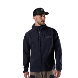 VESTE M RAINPROOF 2.5L SHELL JKT - 200 BLACK