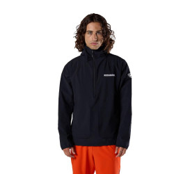 GIACCA M STRETCH ANORAK - 200 BLACK