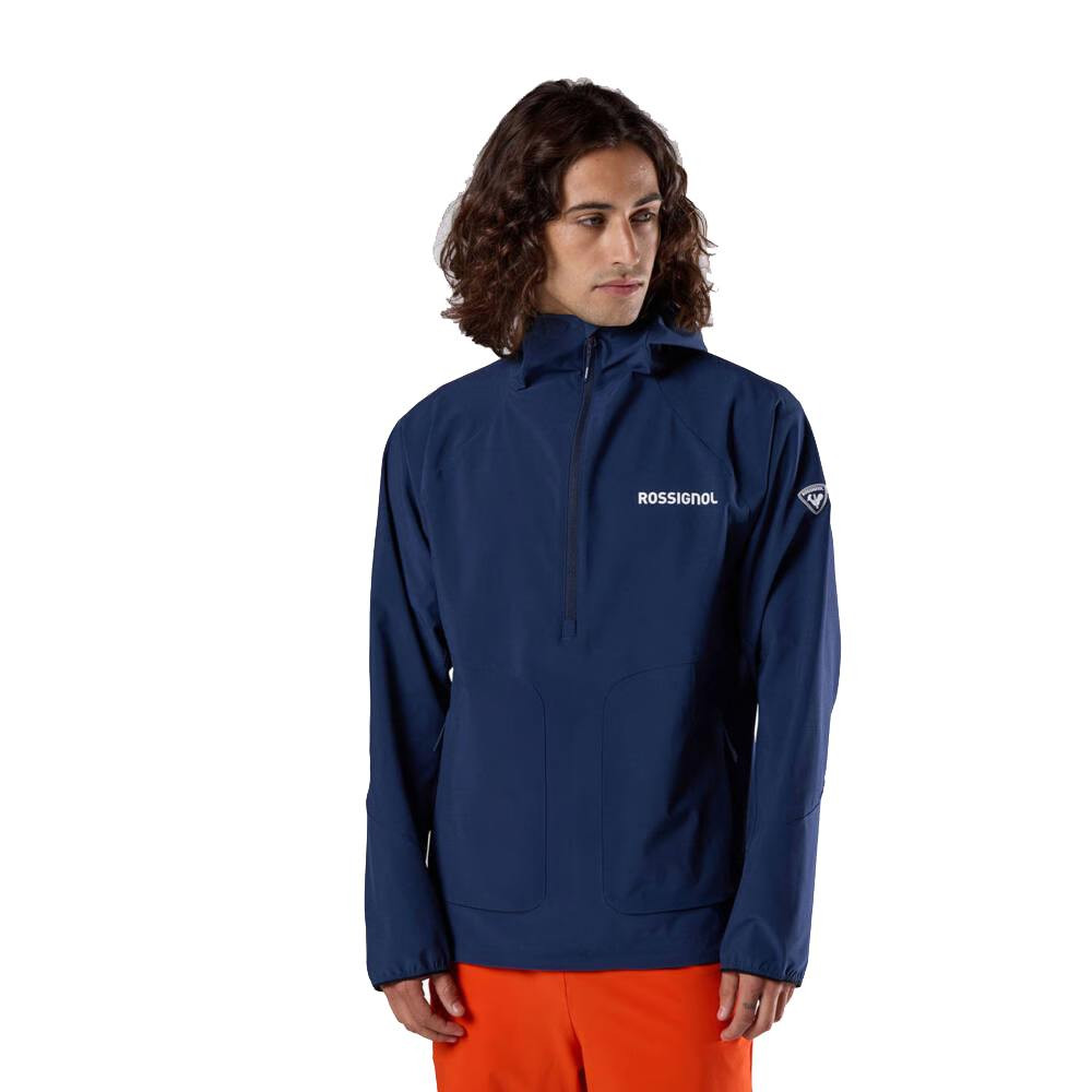 GIACCA M STRETCH ANORAK - 715 DARK NAVY