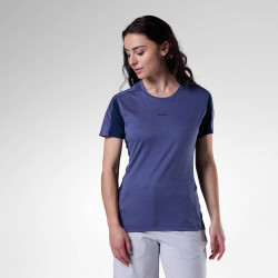 T-SHIRT W HIKING TEE - A49 TRUE NIGHT BLUE HTR