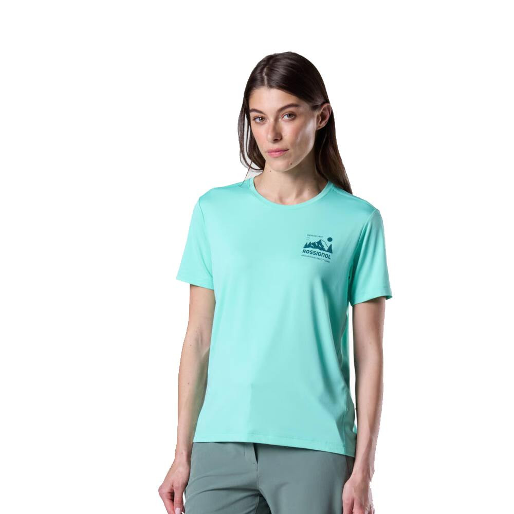 TSHIRT W GRAPHIC ACTIVE TEE - A25 JELLY MINT