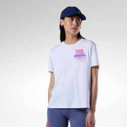 CAMISETA W GRAPHIC WATERFALL TEE - 100 WHITE