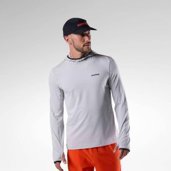 SWEATSHIRT WESTWEG SUN HOODIE - 225 LIGHT GREY