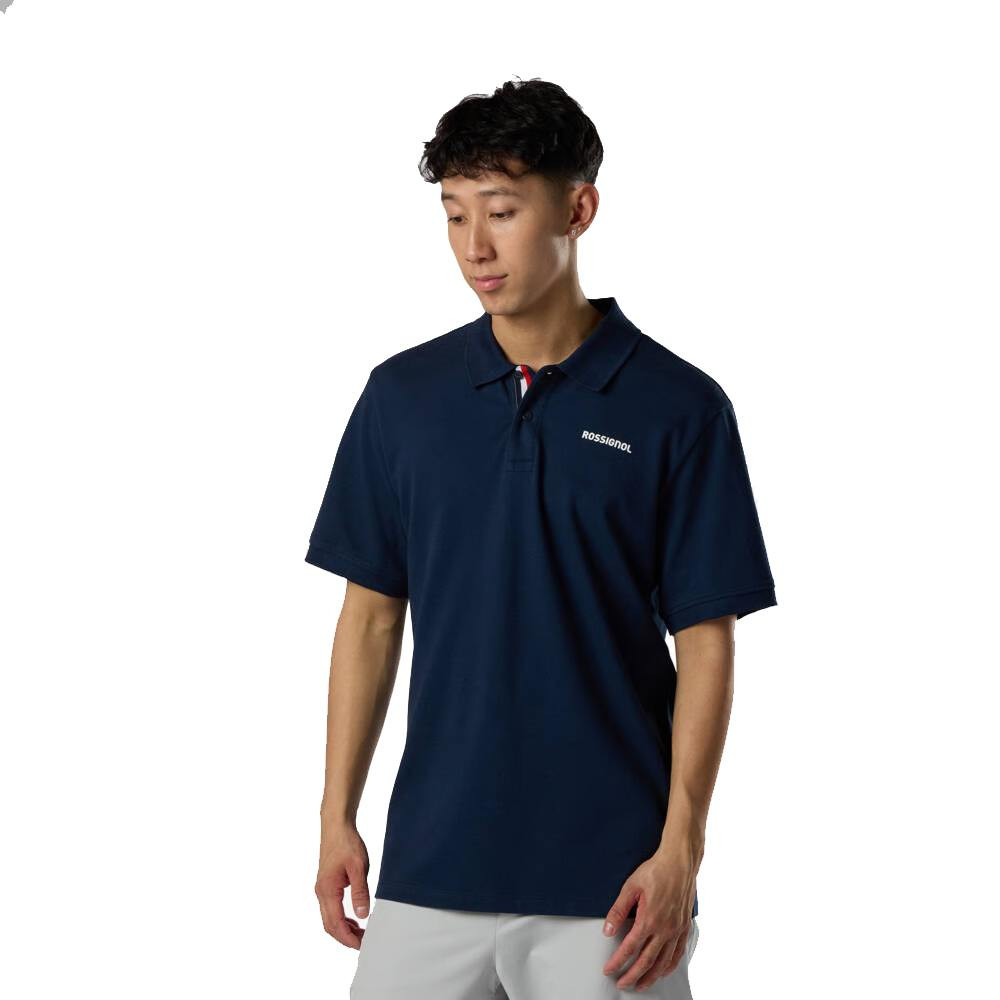 POLOHEMD M LOGO POLO - 715 DARK NAVY