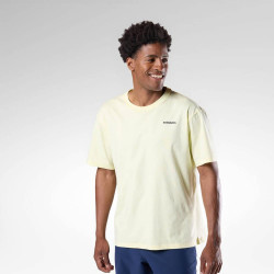 T-SHIRT M GRAPHIC WATERFALL TEE - A28 WAX YELLOW