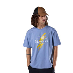 CAMISETA M GRAPHIC WATERFALL TEE - A37 STONEWASH