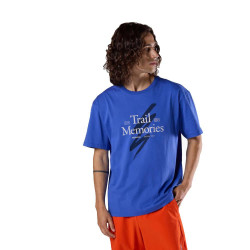 T-SHIRT M GRAPHIC WATERFALL TEE - F00 DAZZLE BLUE
