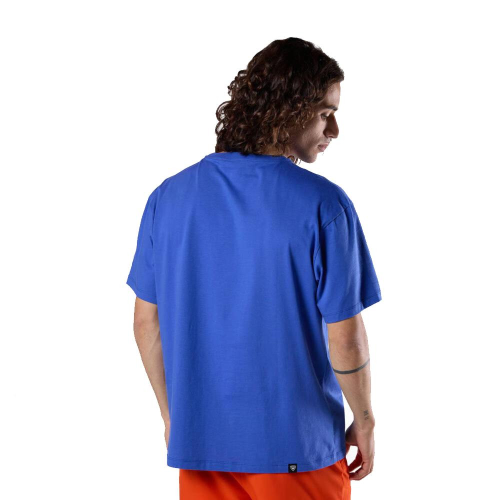 T-SHIRT M GRAPHIC WATERFALL TEE - F00 DAZZLE BLUE