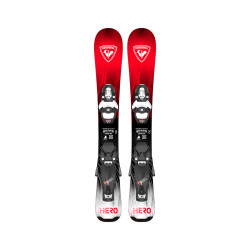 SKI HERO KID PRE DRILLED + TEAM 4 GW B76 BLACK