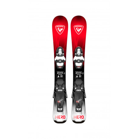 SKI HERO KID PRE DRILLED + TEAM 4 GW B76 BLACK
