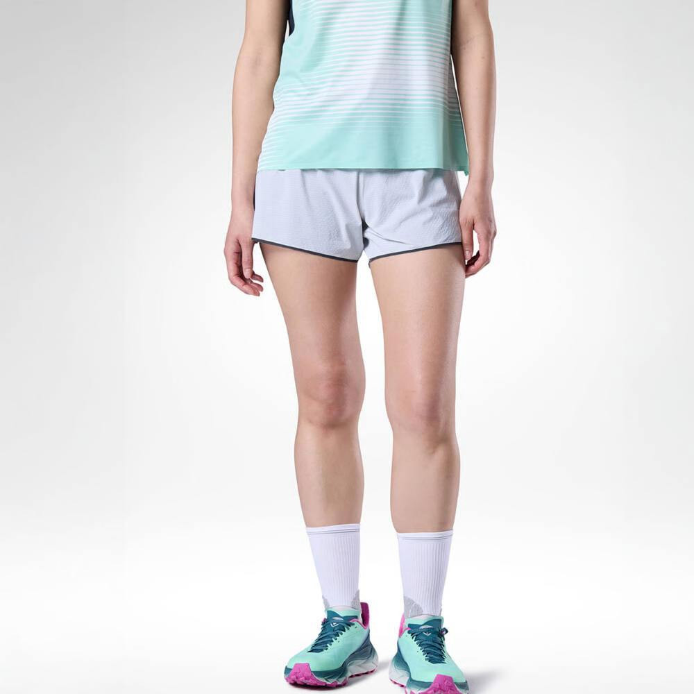 SHORT W SAPA 2IN1 SHORT 4 - 225 LIGHT GREY