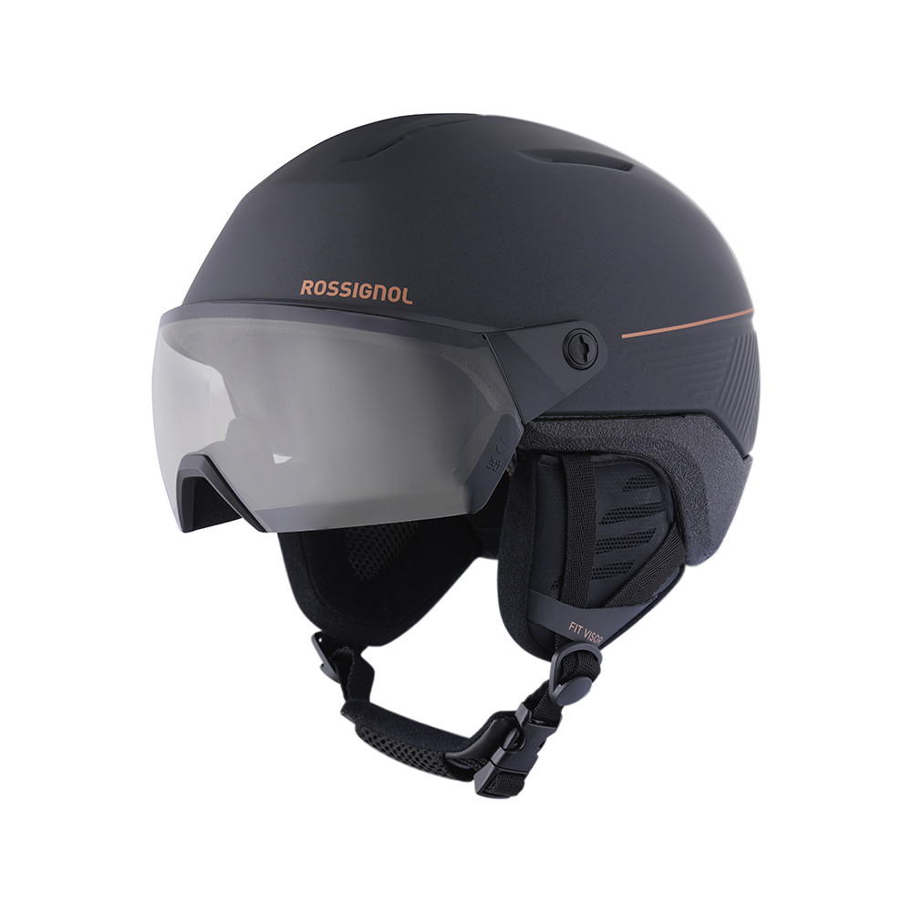 SKI HELMET FIT VISOR IMPACTS PHOTOCHROMIC BLACK