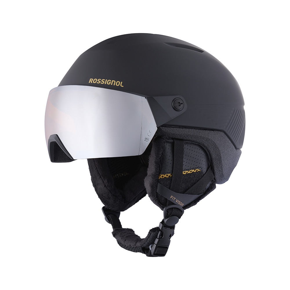 CASCO DA SCI FIT VISOR IMPACTS W BLACK