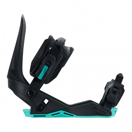 SNOWBOARD BINDINGS WORKS BLACK/BLUE S