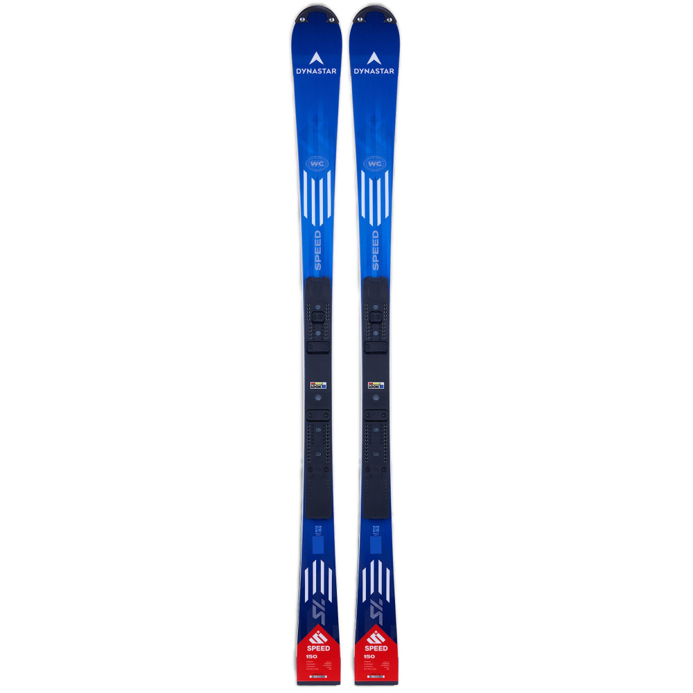 SKI SPEED OMEGLASS WC SL 150 R22 + SPX 12 ROCKERACE GW SILVER RED