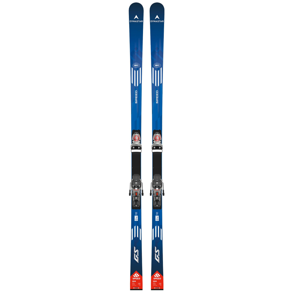 SKI SPEED WC FIS GS FAC 193 R22 + SPX 15 ROCKERACE SILVER RED