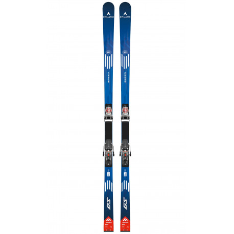 SKI SPEED WC FIS GS FAC 193 R22 + PX 18 WC ROCKERACE SILVER RED