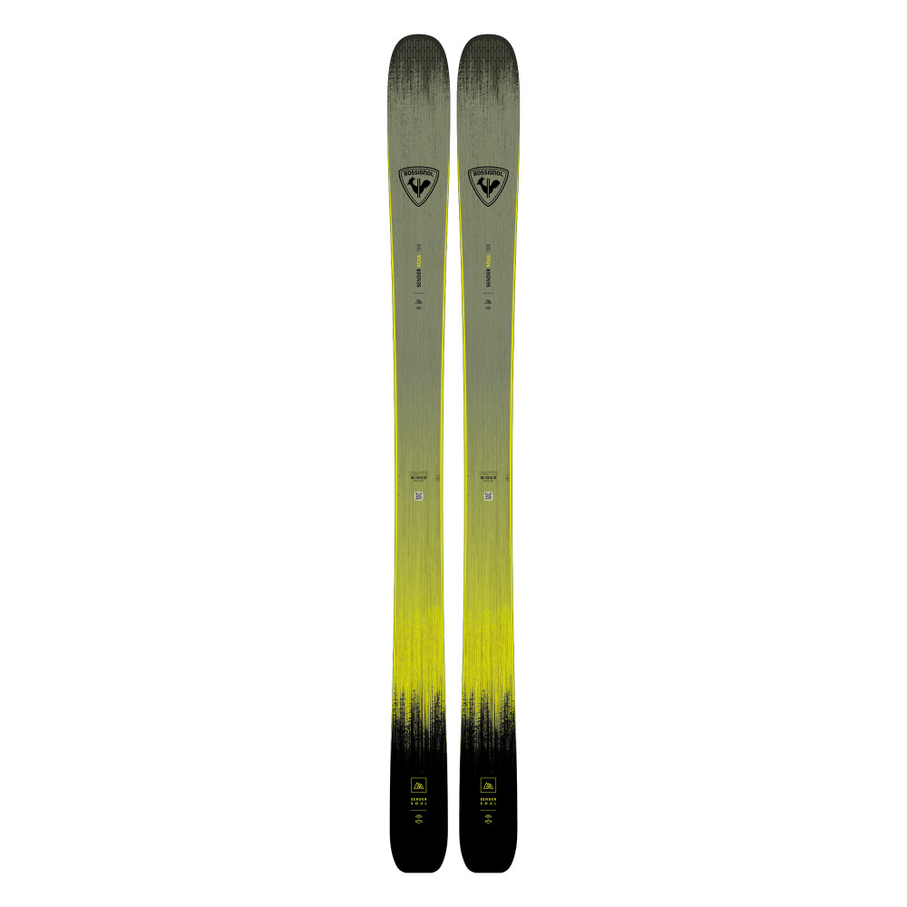 ESQUÍ SENDER SOUL 102 + FIJACIONES MARKER GRIFFON 13 110MM BLACK/YELLOW