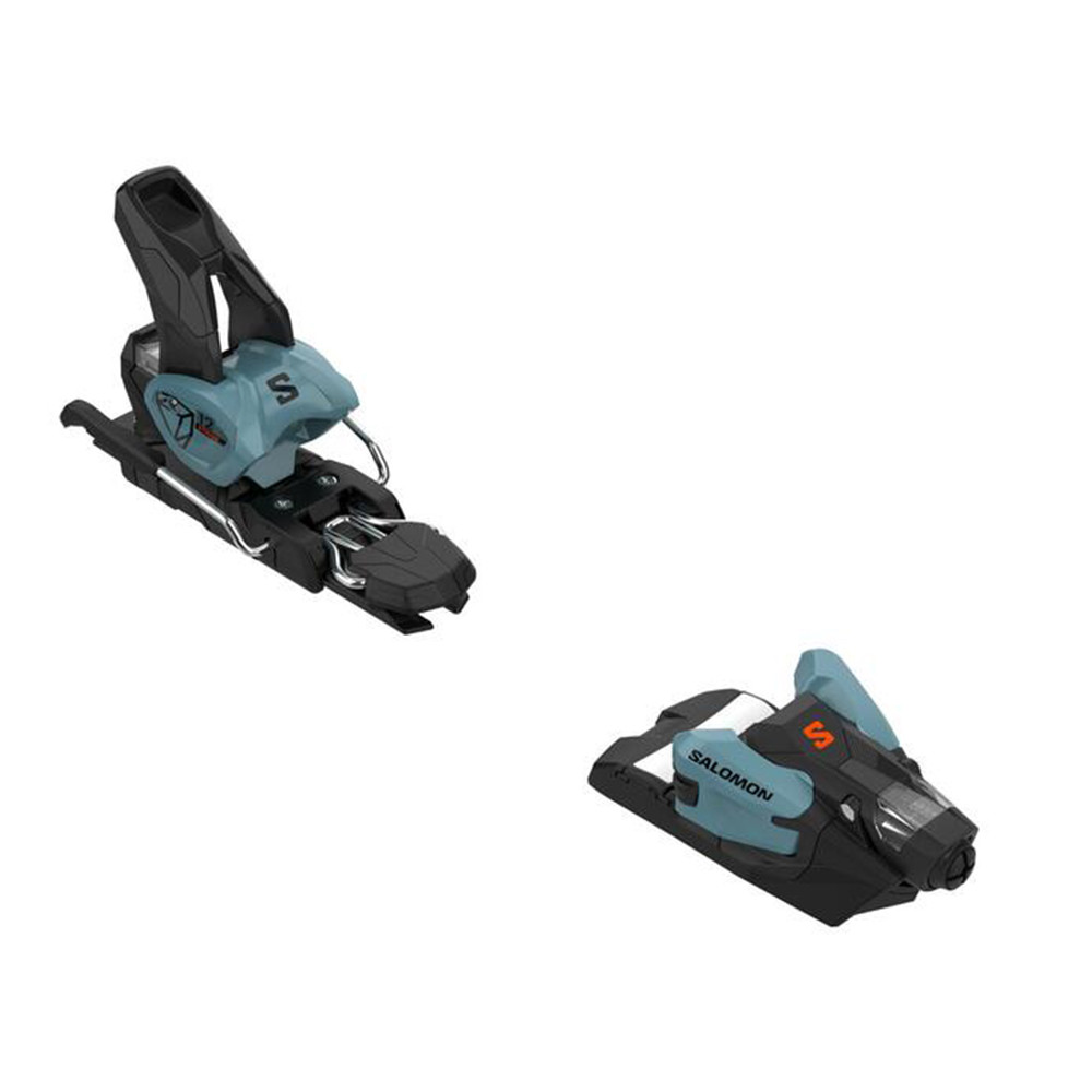 SKI M-PRO 85 + BINDINGS SALOMON N STRIVE 12 GW SMOKE BLUE FLAME ORANGE L90