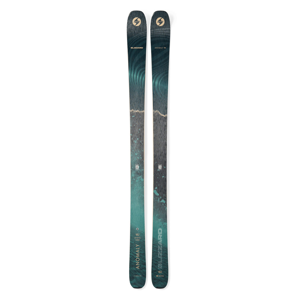 SKI ANOMALY 94 + FIXATIONS MARKER GRIFFON 13 100MM BLACK 