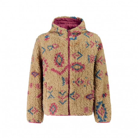 SWEATER PRTKYLEE JR FULL ZIP TOP