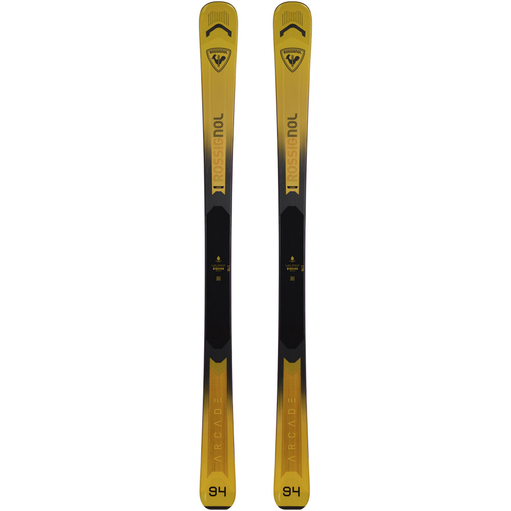 SCI ARCADE 94 + ATTACCHI ROSSIGNOL NX 10 GW B93 BLACK