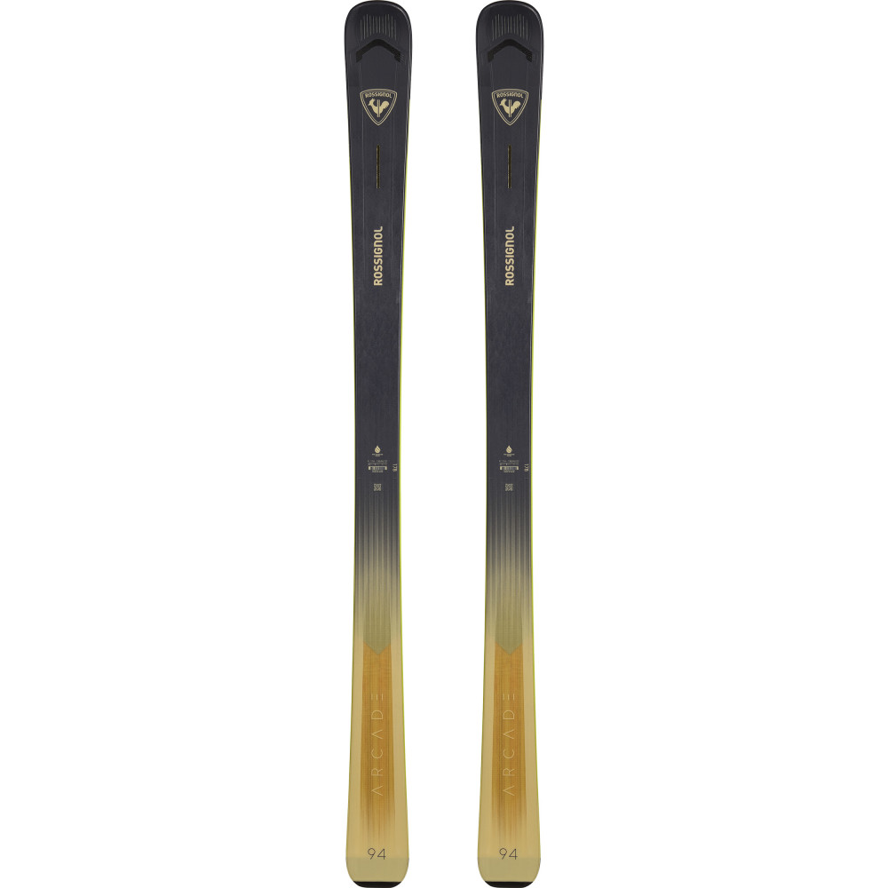 SKI ARCADE W 94 + FIXATIONS ROSSIGNOL NX 10 GW B93 BLACK