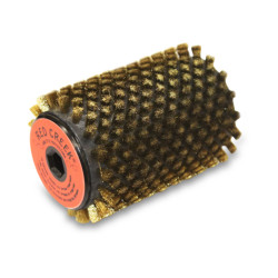 BROSSE BRONZE ROTATIVE 100MM RED CREEK
