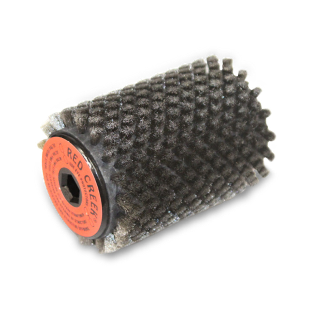 BROSSE ROTATIVE FINE STEEL 100MM RED CREEK