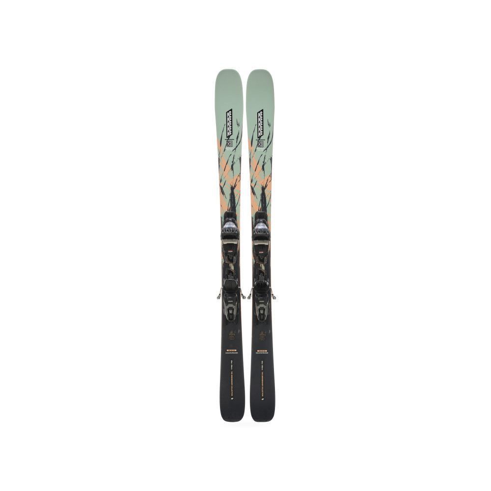 ESQUI MINDBENDER 85 W + M3 10 Compact Quikclik 100mm black - anthracite SET