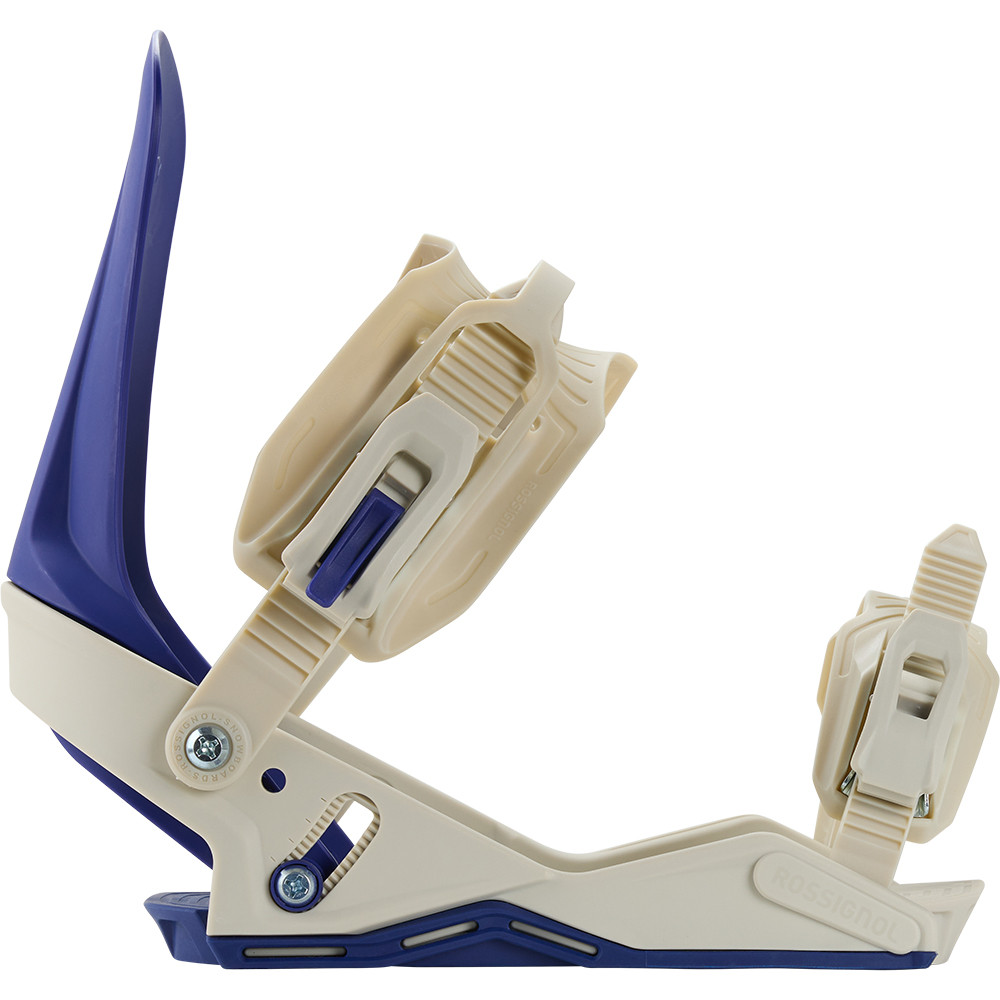 FIXATIONS DE SNOWBOARD WORKS TAN/BLUE M