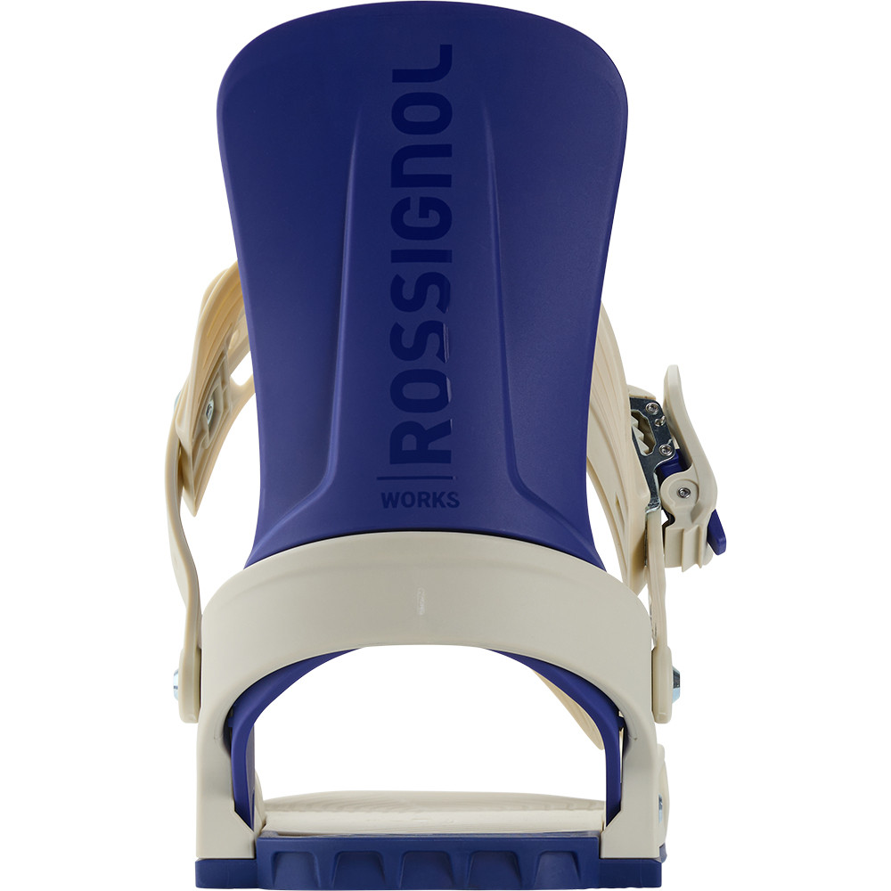 FIXATIONS DE SNOWBOARD WORKS TAN/BLUE M