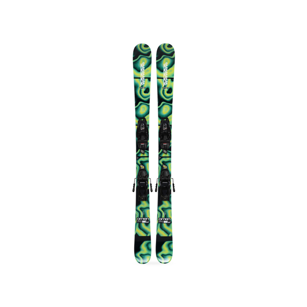 ESQUI OMEN JR 7.0 FDT JR + FDT 7.0 85MM BLACK