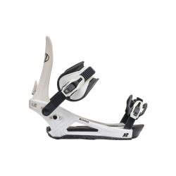 FIXATIONS DE SNOWBOARD BOND WHITE M