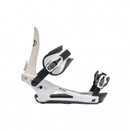 SNOWBOARD BINDUNGEN BOND WHITE M