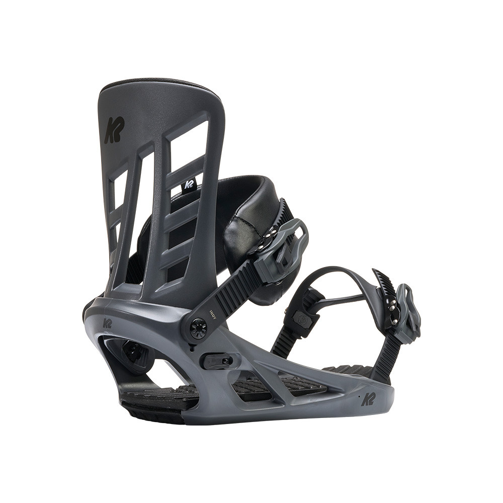 ATTACCHI DA SNOWBOARD INDY GREY L