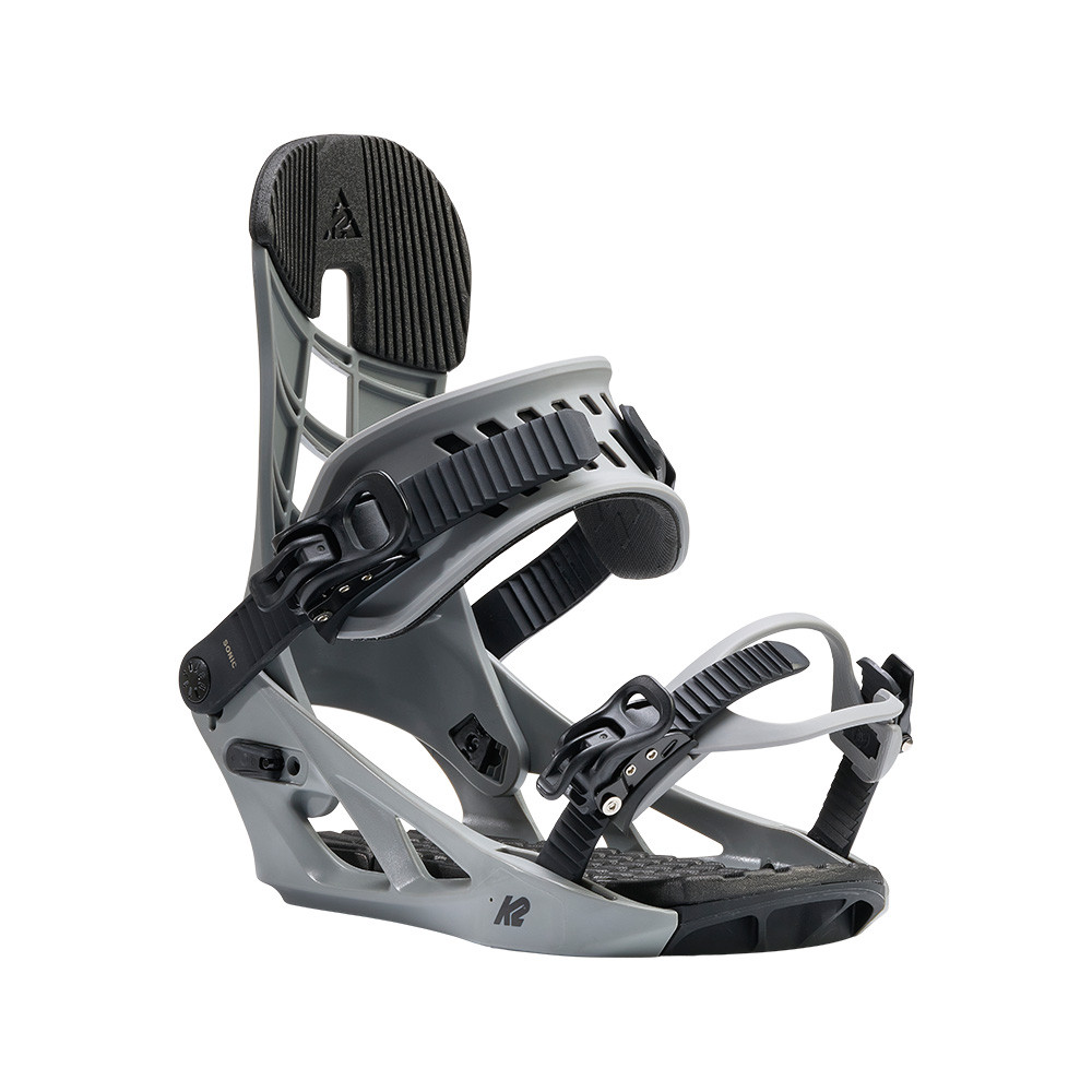 SNOWBOARD BINDUNGEN SONIC GREY M