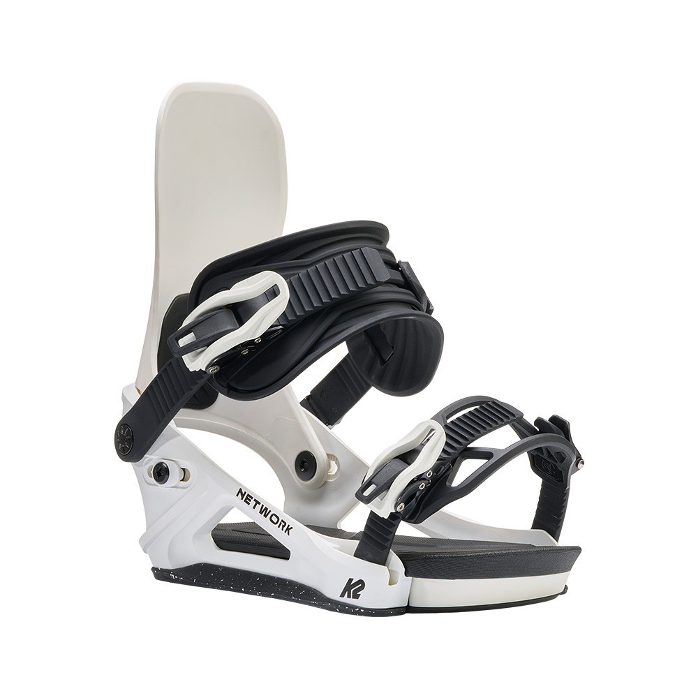 FIJACIONES DE SNOWBOARD NETWORK WHITE M