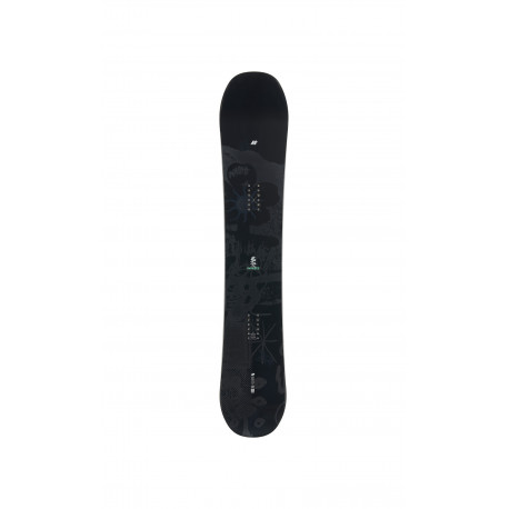 SNOWBOARD EMBASSY + ATTACCHI K2 INDY BLACK
