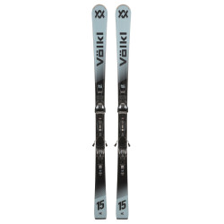 SKI RACETIGER MC BLUE + VMOTION 11 GW BLACK