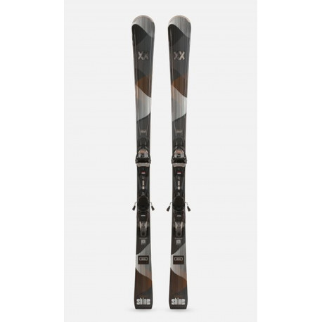 SKI SHINE SC CARBON + VMOTION 11 TCX LADY BROWN