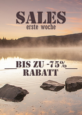 Sommerschlussverkauf erster Abverkauf bis zu -75% Rabatt