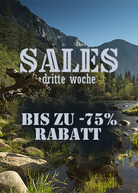 Sommerschlussverkauf dritte Rabattaktion bis zu -75% Rabatt