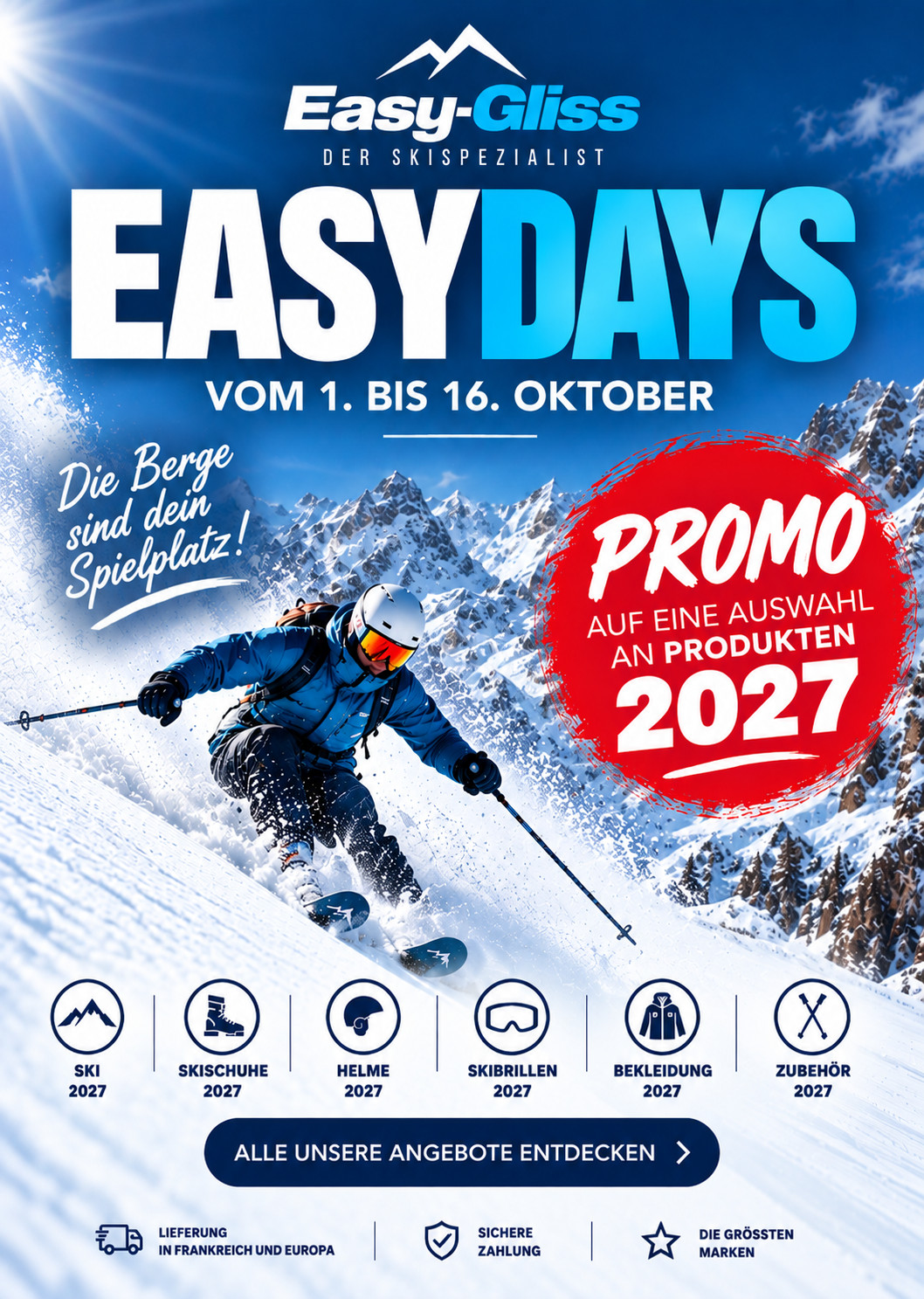 EASYDAYS SAISON 2026-2027